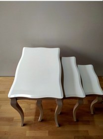 Resim Lükens Ayaklı Krem Zigon Sehba 