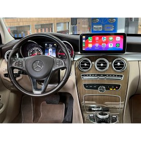 Resim Carnavi MERCEDES C SERİ W205 KABLOSUZ CARPLAY-ANDROİD AUTO MULTİMEDYA GENİŞ EKRAN 4+64GB RAM 