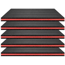 Resim Suntek 5x Alet Kutusu Köpük Ekleri Taşıma İçin Uzunluk 45cm 