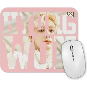 Resim Baskı Dükkanı Hyungwon Monsta x Mouse Pad 