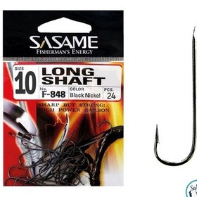 Resim Sasame F-848 Long Shaft Iğne 10 (24Ad) Siyah 
