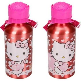 Resim Hello Kitty Çelik Matara Suluk - Hakan Çanta 400 Ml 