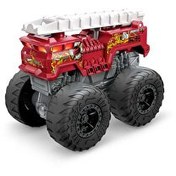 Resim Hot Wheels Monster Trucks 1:43 Ölçekli Kükreyen Araçlar 5 Alarm HDX65 