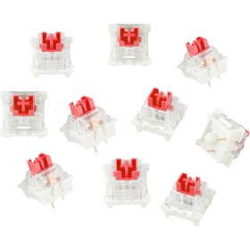 Resim 3pin Mekanik Klavye Anahtarları Rgb LED Smd Oyun Klavye Acemi Toz Geçirmez Kırmızı(Yurt Dışından) 