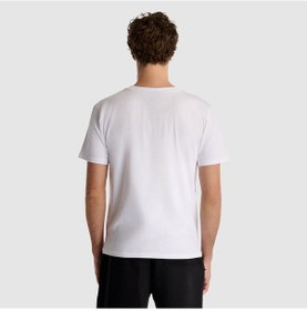 Resim New Balance Erkek T-shirt Mnt1537-wt Beyaz 