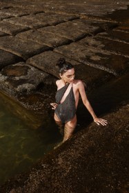 Resim Beyz Swimsuit - Navy Blue - 34 