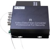 Resim FOK-8V1D-SMFIBER Optik Media Converter 8 Kanal 