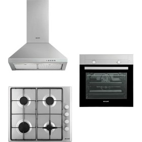 Resim Arçelik 3'lü Ankastre Set(9620 MI( AFM 130 I )+ O 705 YDGEI (OMD611) +P 27 YI Davlumbaz) 