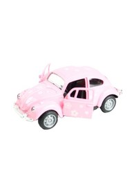 Resim Vardem Sürtmeli Desenli Kaplumbağa Araba Vosvos - Pembe Pembe 