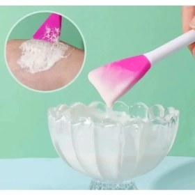 Resim Eco Lounge Silikon Yüz Temizleme Fırçası ve Maske Uygulama Spatulası 