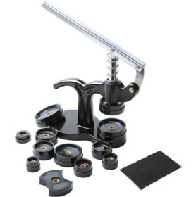 Resim ZhlTools Saat Kapak Kapatma Saat Pres Seti 14 Kalıplı Metal Press Siyah 