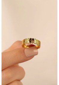 Resim Çgk Çiğdem Gürel Kuyumculuk Yonca Hasır Altın Yüzük Yaldız 