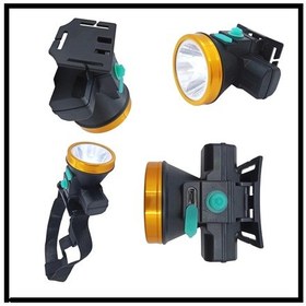 Resim V101 Kafa Feneri Şarjlı Çok Renkli 