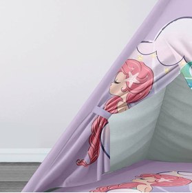 Resim instababyrooms Çocuk Oyun Çadırı Deniz Kızı Dijital Baskılı 