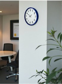 Resim Büro Ev Ofis Hediyesi İçin 36cm Lacivert Tarz Dekor Duvar Saati Diğer 