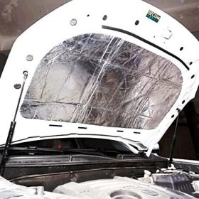 Resim Kl Home 50CM*100CM (0,50M2) Alüminuze Folyolu Yapışkanlı Araç Oto Ses Akustik Yalıtım Kauçuk Köpük Izolasyon 