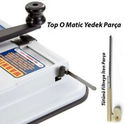 Resim Top O Matic Kesme Makinası Yedek Kaşık,yedek Parça,topmatik Yedek Uc 
