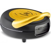 Resim Karaca Funday Çıkarılabilir Plaka Waffle Makinesi Pineapple Yellow 