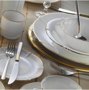 Resim EVALIZA Magnolıa Gold Yemek Takımı 60 Parça 