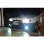 Resim Fiat Uno Araçlar Için Kısa Uzun LED Far Aydınlatma Ampulu Femex Premio Plus H4 