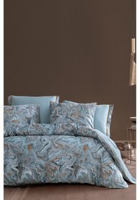 Resim Yataş Vina Çift Kişilk Kadife Saten Nevresim Takımı - Mint 