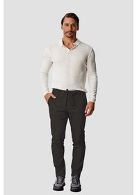 Resim İgs Kahverengi Jogger Stil Erkek Pantolon Lastikli İpli-26050 