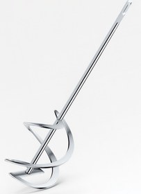 Resim NZB Alçı Boya Karıştırıcı SDS Plus 120x450 mm Spiral Karıştırma Ucu Harç Sıva Boya Alçı Mikser Aparatı 