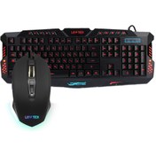 Resim layftech A868-j30 Pro Gaming Klavye Mouse Set,7 Butonlu Rgb Işıklı Oyuncu Klavye Mouse Set 