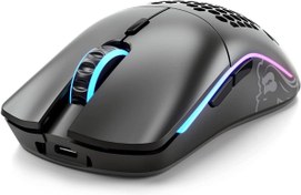 Resim Glorious Model O- Minus Kablosuz Mat Siyah Orta\u002FKüçük El RGB Oyuncu Mouse GLO-MS-OMW-MB 