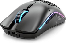 Resim Glorious Model O- Minus Kablosuz Mat Siyah Orta\u002FKüçük El RGB Oyuncu Mouse GLO-MS-OMW-MB 