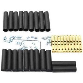 Resim Dancemonkey 20a Hızlı Bakır Kare Terminal - 20 Adet, Isı Büzüşmeli Kablo Dahil 