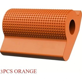 Resim Hightower Orange 3 Adet Motor Vites Pedalı Kılıfı - Kaymaz Siyah Jel Kılıf Honda Kawasaki Yamaha 