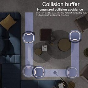 Resim Güçlü Emiş Gücü, Uzun Çalışma Süresine Sahip Kablosuz Robot Vakum Temizleyici, Çok Fonksiyonlu 3'ü 1 Arada Şarj Edilebilir Robot Vakum Temizleyici (Masyrtr8q9obpt7y-69) 