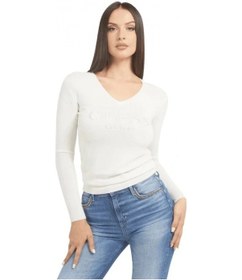 Resim Guess Saylor Kadın Beyaz Triko W5br41z2nq2-g012 Beyaz 