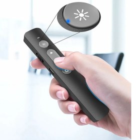 Resim Good Shop 2.4ghz Kablosuz Sunucu Uzaktan Kumanda Kırmızı Işık Işaretçisi Şarj Edilebilir USB Ppt Çevirmeli Kalem (Yurt Dışından) 