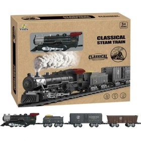 Resim Fenfa Classic Steam Pilli Tren Seti 29 Parça 1613C 