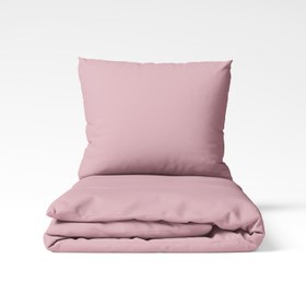 Resim Basics Pamuk Saten Pembe Çocuk Nevresim Seti 140x200cm 