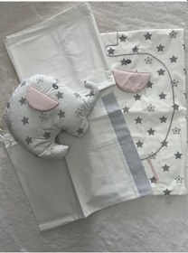 Resim Filli Nevresim Takımı 69071 Somon 35x45 Somon 