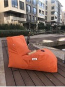 Resim Pufumo Armutland Daybed Armut Koltuk Turuncu 