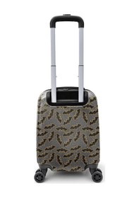 Resim Coral High Kids Koyu Gri Hardal Yarasa Desenli Çocuk Valizi 16740 