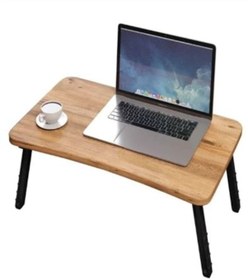 Resim Laptop Sehpası Seyyar Kahvaltı Masası Katlanır Çalışma Sehpası 