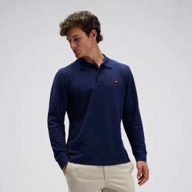 Resim Ellesse Em582-nv Erkek Polo Yaka Sweatshirt - Lacivert Lacivert 