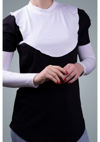 Resim Beyaz Tesettür Boyunluk Viskon Kumaş Düz 1003_42 Beyaz 