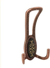 Resim Badem10 Nobel Portmanto Vestiyer Duvar Askısı Dolap Elbise Askılığı Antik Bakır 