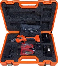 Resim Maxextra Mx8035 16.8v 4ah 2 Akü Ve Takım Yedek Bıçaklı Akülü Budama Makası-44842 