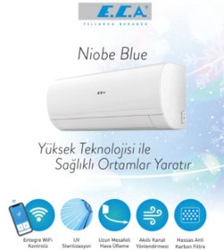 Resim Eca Niobe Blue Wifi 12000 Btu A++ Dc Inverter Klima 