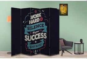 Resim Motivasyon Temalı Özel Tasarım Paravan Room Divider PRV1294, 180 x 180 