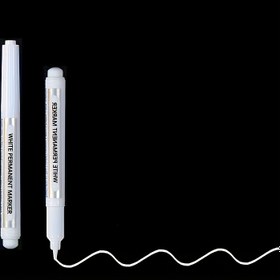 Resim Su Geçirmez & Solmaya Karşı Dayanıklı Kalıcı Beyaz Marker Kalemler - Cam, Seramik, Ahşap, Metal için Çok Yüzeyli Sanat Malzemeleri - Graffiti, Kawaii Kırtasiye, El İşi ve DIY Projeler için İdeal, Profesyonel Çizim Araçları 