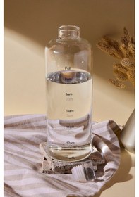Resim Mercan Borosilikat Cam 1000 Ml Su Şişesi Ve Matara Seffaf Şeffaf 