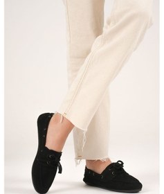 Resim Bian Kadın Siyah Günlük Süet Ayakkabı Siyah 